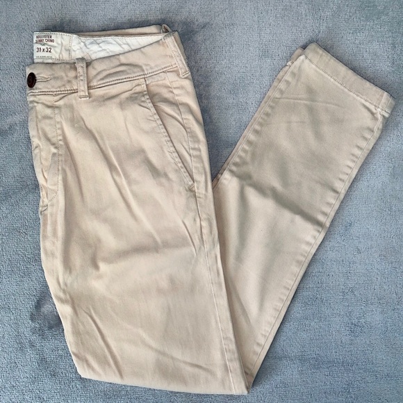 Hollister Other - Hollister Men’s skinny khaki chinos size 31x32